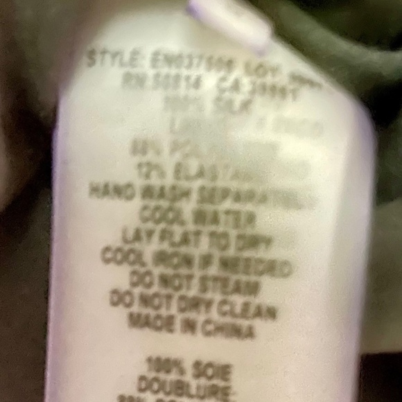 Elie Tahari Coraline Metallic Silk Blouse ($365)  M-L - Picture 16 of 16